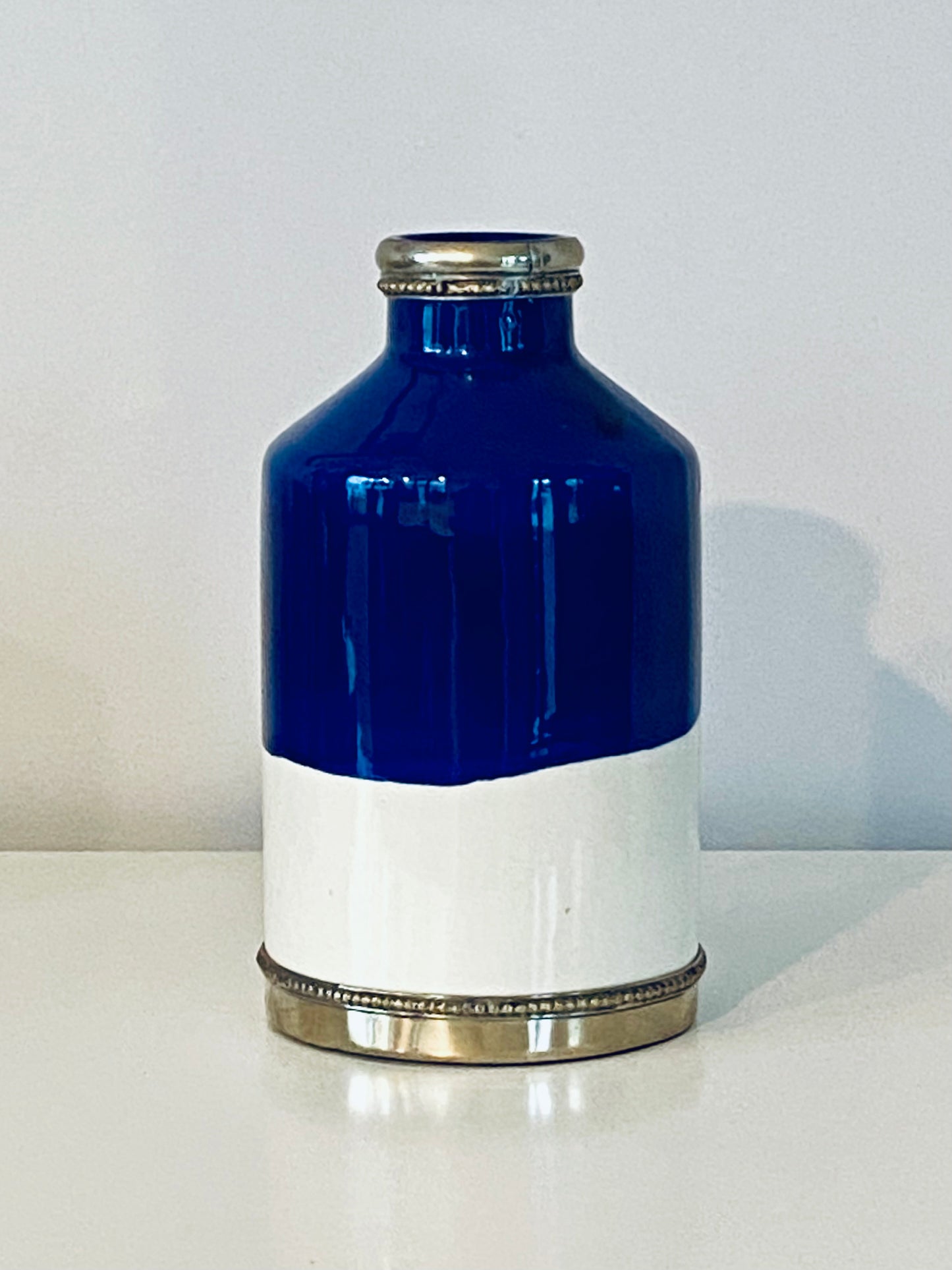 Vase M en céramique Bleu Majorelle