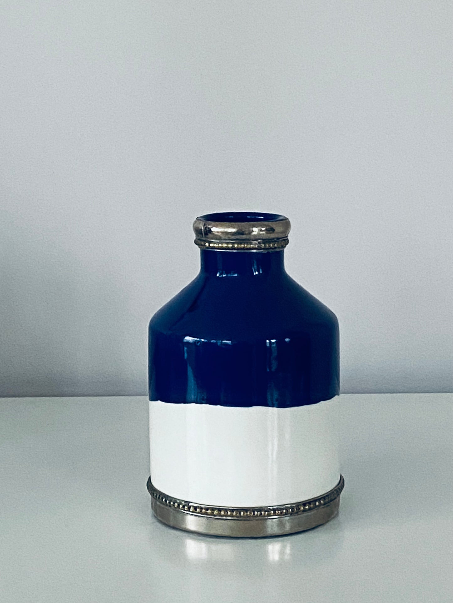 Vase P en céramique Bleu Majorelle