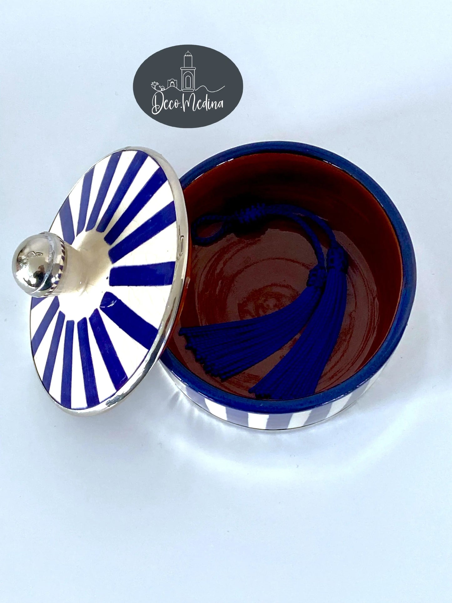 Boîte ronde en céramique