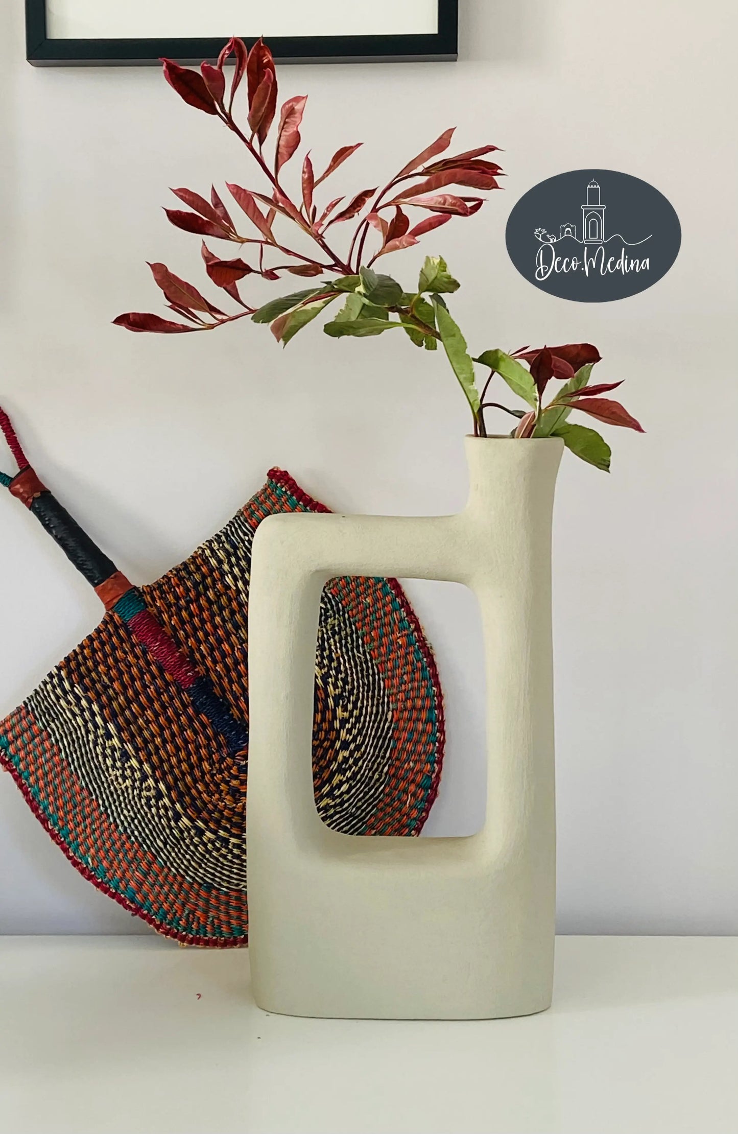 Vase artisanal brut