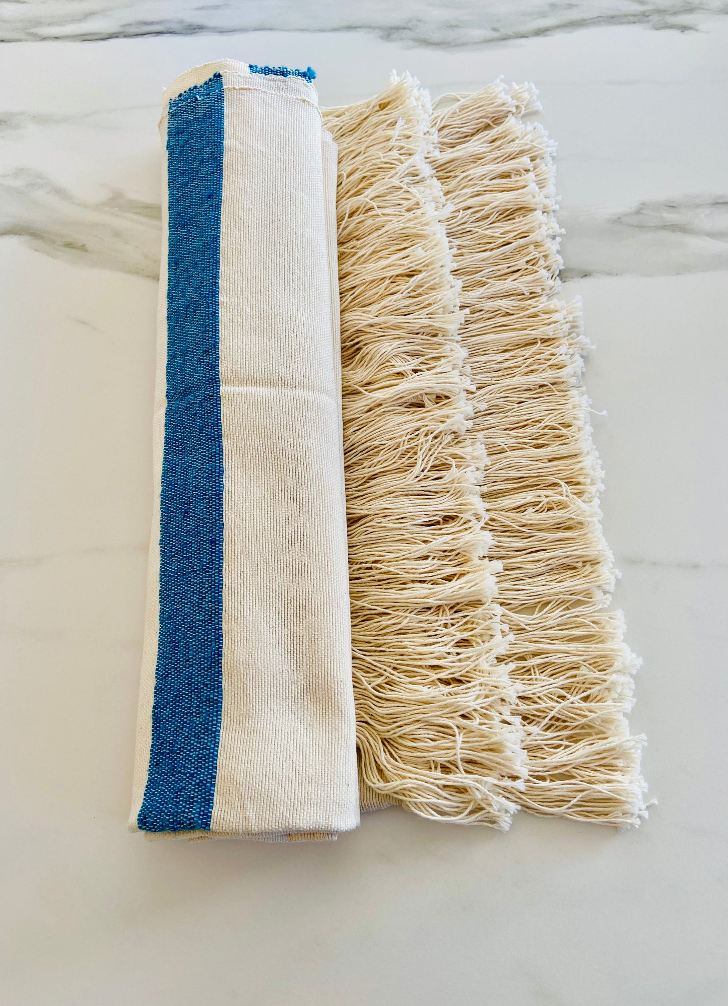 Plaid en coton tissé - Jeté de canapé