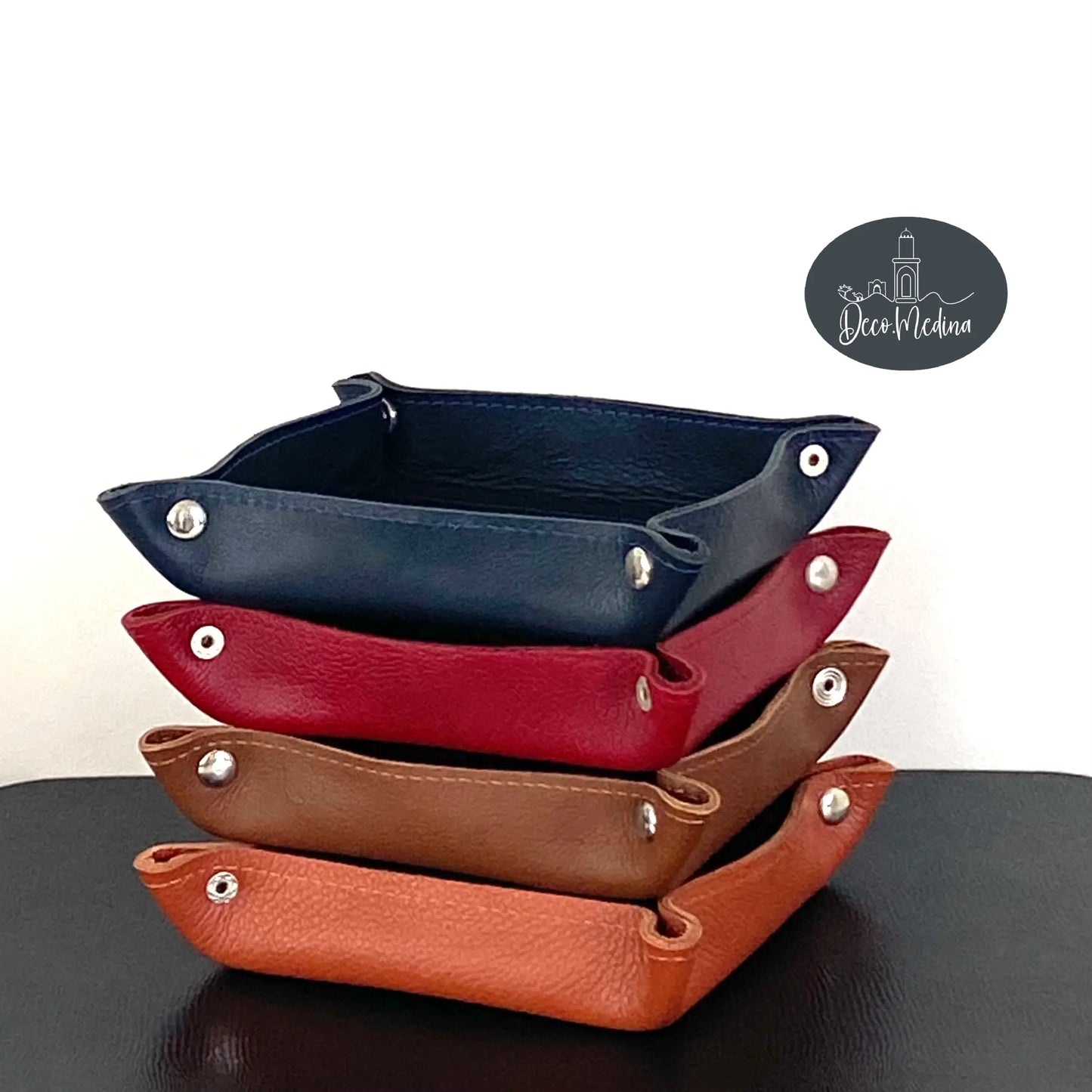Vide poche en cuir Artisanat marocain