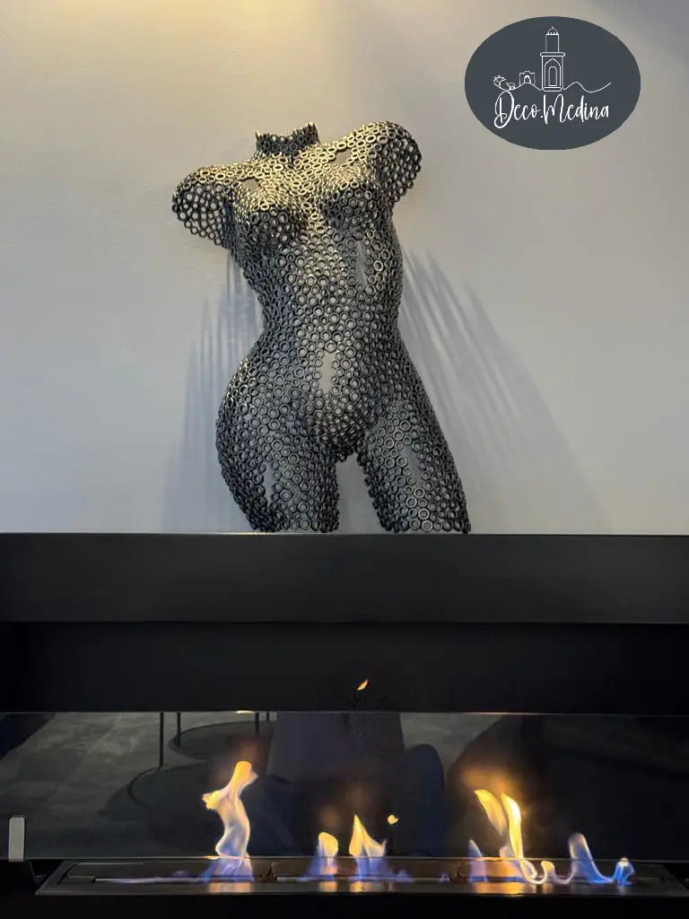 Buste femme - Métal recyclé
