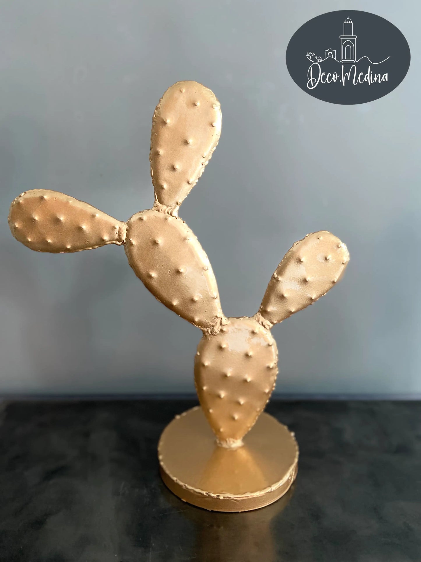 Cactus décoratif - Métal recyclé
