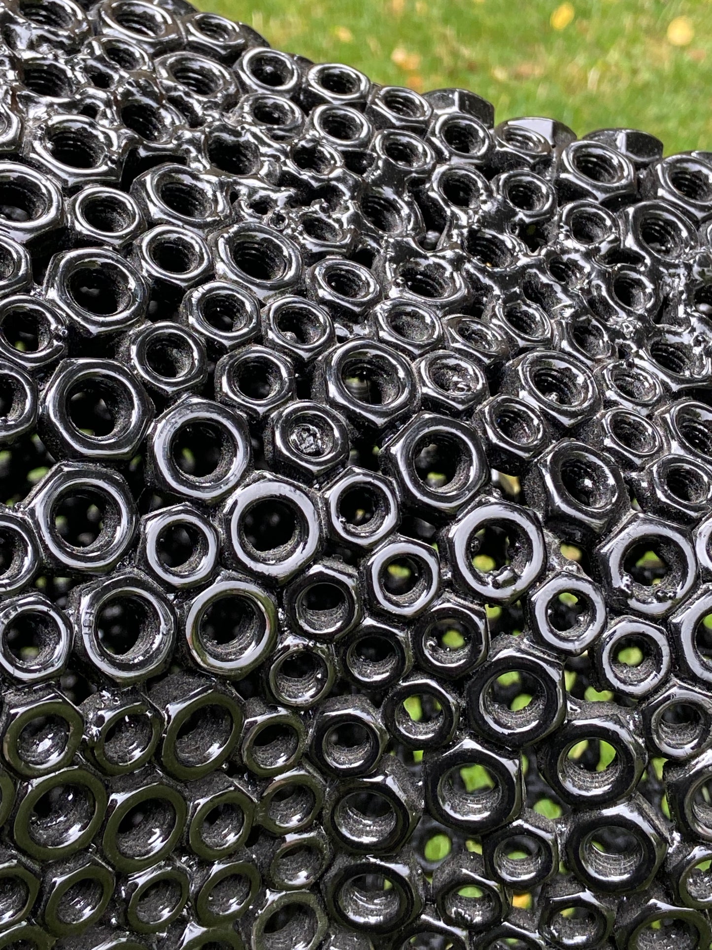 Panthère en métal recyclé - Décor extérieur