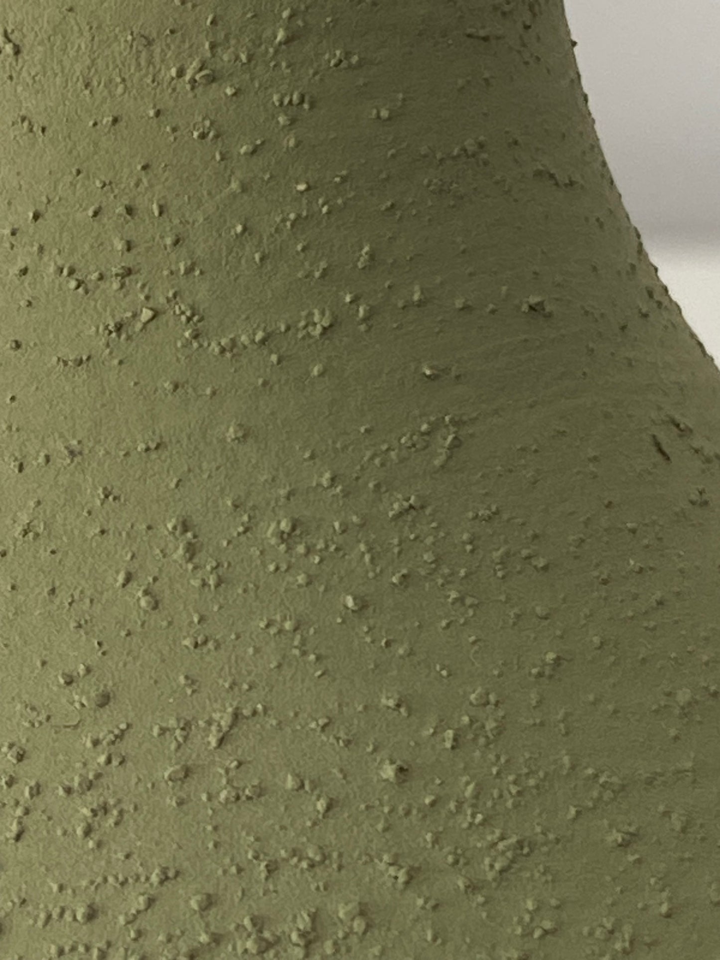 Vase bouteille vert