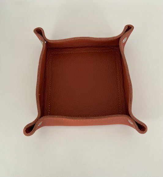 Vide poche en cuir Artisanat marocain
