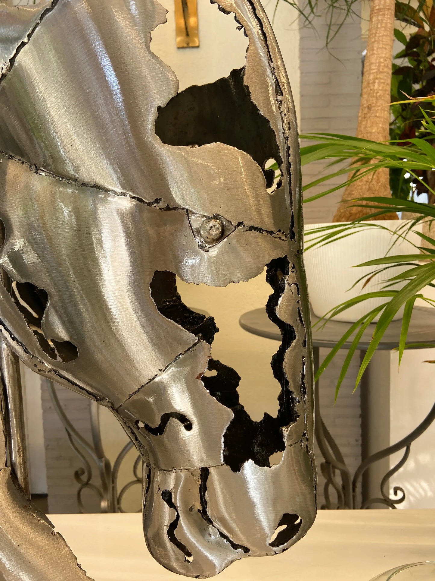 Tête de cheval Déco Argent